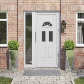 Jardinera 2 pcs Plateado 30 x 30 x 75 cm Acero Galvanizado en Macetas y jardineras | Comprar online en Foru.es