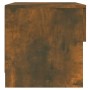 Mesita de noche madera contrachapada color roble ahumado de vidaXL, Mesitas de noche - Ref: Foro24-817045, Precio: 36,84 €, D...