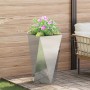Jardinera Plateado 40 x 40 x 75 cm Acero Galvanizado en Macetas y jardineras | Comprar online en Foru.es