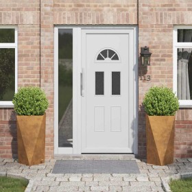 Jardinera 2 pcs Oxidado 40 x 40 x 75 cm Acero autopatinable en Macetas y jardineras | Comprar online en Foru.es