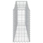 Cestas de gaviones 18 uds forma de arco hierro 200x30x60/80 cm de vidaXL, Maceteros y jardineras - Ref: Foro24-3145402, Preci...