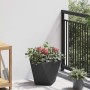 Jardinera Negro 30 x 30 x 30 cm Acero en Macetas y jardineras | Comprar online en Foru.es