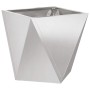 Jardinera Plateado 30 x 30 x 30 cm Acero inoxidable en Macetas y jardineras | Comprar online en Foru.es