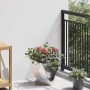 Jardinera 2 pcs Plateado 30 x 30 x 30 cm Acero inoxidable en Macetas y jardineras | Comprar online en Foru.es