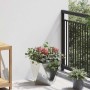 Jardinera 2 pcs Plateado 30 x 30 x 30 cm Acero Galvanizado en Macetas y jardineras | Comprar online en Foru.es