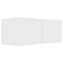 Set de muebles de salón TV 4 piezas madera de ingeniería blanco de vidaXL, Muebles TV - Ref: Foro24-3078732, Precio: 174,78 €...