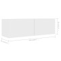 Set de muebles de salón TV 4 piezas madera de ingeniería blanco de vidaXL, Muebles TV - Ref: Foro24-3078733, Precio: 207,65 €...