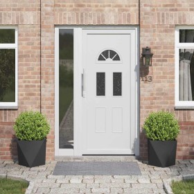 Jardinera 2 pcs Negro 40 x 40 x 40 cm Acero en Macetas y jardineras | Comprar online en Foru.es