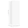 Muebles de salón 4 uds madera ingeniería blanco 30,5x30x90 cm de vidaXL, Muebles TV - Ref: Foro24-3078741, Precio: 180,18 €, ...