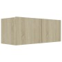 Juego de muebles de salón 7 piezas roble Sonoma de vidaXL, Muebles TV - Ref: Foro24-3078987, Precio: 258,35 €, Descuento: %