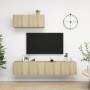 Juego de muebles de salón 2 piezas roble Sonoma de vidaXL, Muebles TV - Ref: Foro24-3079016, Precio: 126,52 €, Descuento: %