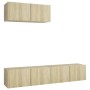 Juego de muebles de salón 2 piezas roble Sonoma de vidaXL, Muebles TV - Ref: Foro24-3079016, Precio: 126,52 €, Descuento: %