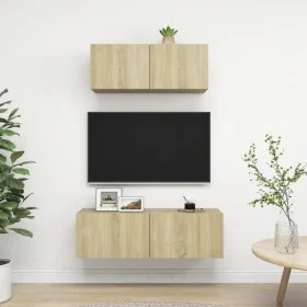 Juego de muebles de salón 2 piezas roble Sonoma de vidaXL, Muebles TV - Ref: Foro24-3079017, Precio: 86,77 €, Descuento: %
