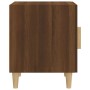Mesitas de noche 2 uds madera contrachapada color roble marrón de vidaXL, Mesitas de noche - Ref: Foro24-817314, Precio: 46,4...