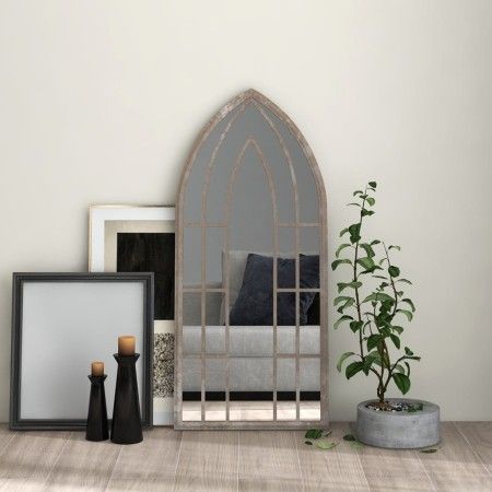 Espejo de hierro color arena para uso interior 100x45 cm de vidaXL, Espejos - Ref: Foro24-3093523, Precio: 110,94 €, Descuent...