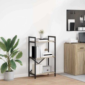 Estante de libros Roble Sonoma 56 x 34 x 96 cm en Librerías y estanterías | Comprar online en Foru.es