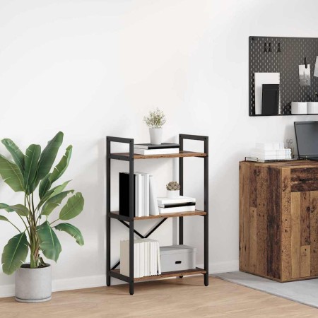 Estante de libros Madera Vieja 56 x 34 x 96 cm en Librerías y estanterías | Comprar online en Foru.es