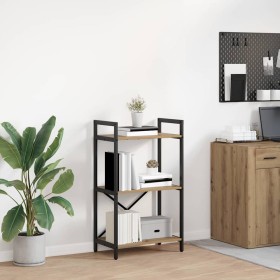 Estante de libros Roble artesanal 56 x 34 x 96 cm en Librerías y estanterías | Comprar online en Foru.es