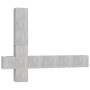 Set de muebles de salón 5 pzas madera ingeniería gris hormigón de vidaXL, Muebles TV - Ref: Foro24-3079075, Precio: 189,87 €,...