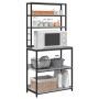 Estante de cocina Gris Sonoma 80 x 40 x 168 cm en Librerías y estanterías | Comprar online en Foru.es