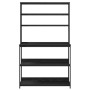 Estante de cocina Roble Negro 100 x 40 x 168 cm en Librerías y estanterías | Comprar online en Foru.es