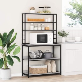 Estante de cocina Gris Sonoma 100 x 40 x 168 cm en Librerías y estanterías | Comprar online en Foru.es