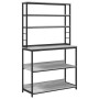 Estante de cocina Gris Sonoma 100 x 40 x 168 cm en Librerías y estanterías | Comprar online en Foru.es