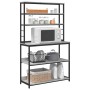 Estante de cocina Gris Sonoma 100 x 40 x 168 cm en Librerías y estanterías | Comprar online en Foru.es