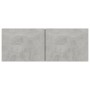 Set de muebles de salón 3 pzas madera ingeniería gris hormigón de vidaXL, Muebles TV - Ref: Foro24-3079121, Precio: 114,41 €,...