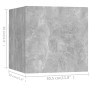 Set de muebles de salón 7 pzas madera ingeniería gris hormigón de vidaXL, Muebles TV - Ref: Foro24-3079133, Precio: 235,64 €,...