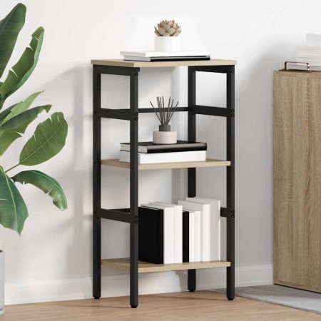 Estante de libros Roble Sonoma 40 x 29,5 x 81 cm en Librerías y estanterías | Comprar online en Foru.es