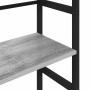 Estante de libros Gris Sonoma 40 x 29,5 x 149 cm en Librerías y estanterías | Comprar online en Foru.es