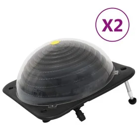 Solar pool heaters 2 pcs HDPE aluminum 75x75x36cm by vidaXL, Pool heaters - Ref: Foro24-3079664, Price: 335,82 €, Discount: %