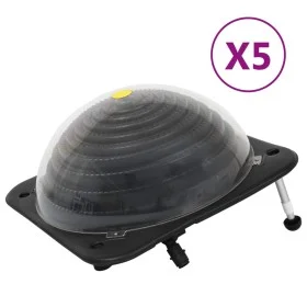 Solar pool heaters 5 pieces HDPE aluminum 75x75x36cm by vidaXL, Pool heaters - Ref: Foro24-3079665, Price: 845,02 €, Discount: %
