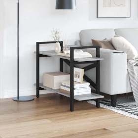 Estante de libros Gris Sonoma 100 x 33,5 x 64 cm en Librerías y estanterías | Comprar online en Foru.es