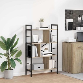 Estante de libros Roble Sonoma 75 x 30 x 123,5 cm en Librerías y estanterías | Comprar online en Foru.es