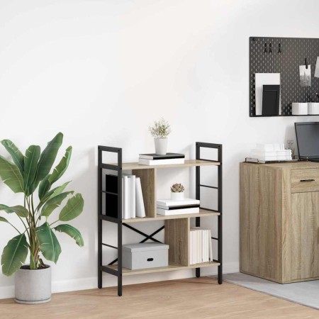 Estante de libros Roble Sonoma 75 x 30 x 91 cm en Librerías y estanterías | Comprar online en Foru.es