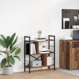 Estante de libros Madera Vieja 75 x 30 x 91 cm en Librerías y estanterías | Comprar online en Foru.es