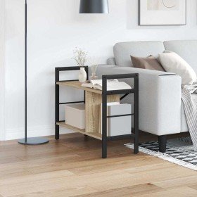 Estante de libros Roble Sonoma 75 x 30 x 58,5 cm en Librerías y estanterías | Comprar online en Foru.es