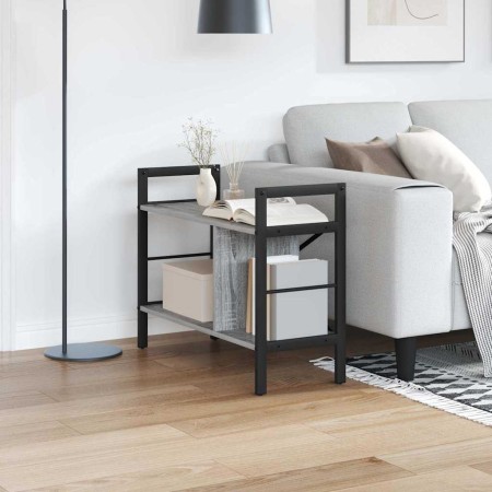 Estante de libros Gris Sonoma 75 x 30 x 58,5 cm en Librerías y estanterías | Comprar online en Foru.es