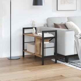 Estante de libros Roble artesanal 75 x 30 x 58,5 cm en Librerías y estanterías | Comprar online en Foru.es