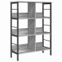 Estante de libros Gris Sonoma 82 x 32 x 112 cm en Librerías y estanterías | Comprar online en Foru.es