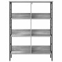 Estante de libros Gris Sonoma 82 x 32 x 112 cm en Librerías y estanterías | Comprar online en Foru.es