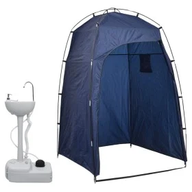 Lavabo portátil para camping con tienda de campaña 20 L de vidaXL, Camping y senderismo - Ref: Foro24-3081893, Precio: 145,55...