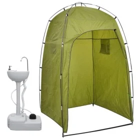 Lavabo portátil para camping con tienda de campaña 20 L de vidaXL, Camping y senderismo - Ref: Foro24-3081894, Precio: 144,28...