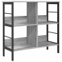 Estante de libros Gris Sonoma 82 x 32 x 79 cm en Librerías y estanterías | Comprar online en Foru.es