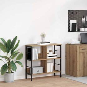 Estante de libros Roble artesanal 82 x 32 x 79 cm en Librerías y estanterías | Comprar online en Foru.es