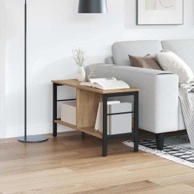 Estante de libros Roble artesanal 82 x 32 x 47 cm en Librerías y estanterías | Comprar online en Foru.es