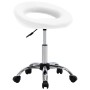 Silla de comedor giratoria cuero sintético blanco de vidaXL, Sillas de comedor - Ref: Foro24-3085829, Precio: 64,93 €, Descue...