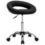 Silla de comedor giratoria cuero sintético negro de vidaXL, Sillas de comedor - Ref: Foro24-3085830, Precio: 74,00 €, Descuen...